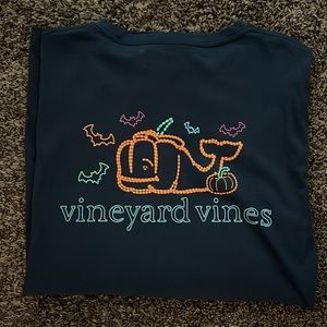 Vineyard Vines Navy Long Sleeve Tee